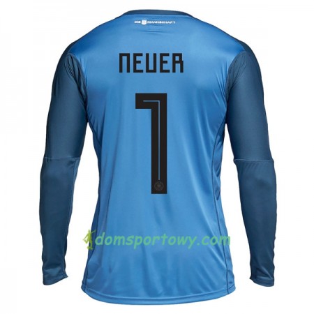 Koszulka Niemcy Neuer 1 Bramkarska Domowe Koszulki Piłkarskie Mistrzostwa Świata 2018 Długi Rękaw